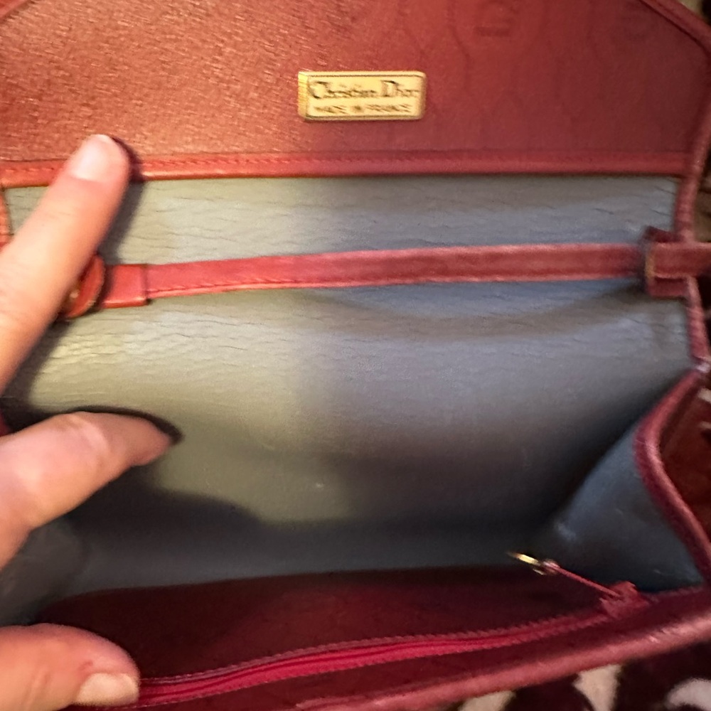 Dior vintage crossbody. In great shape. Beautiful red. - Picture 8 of 10